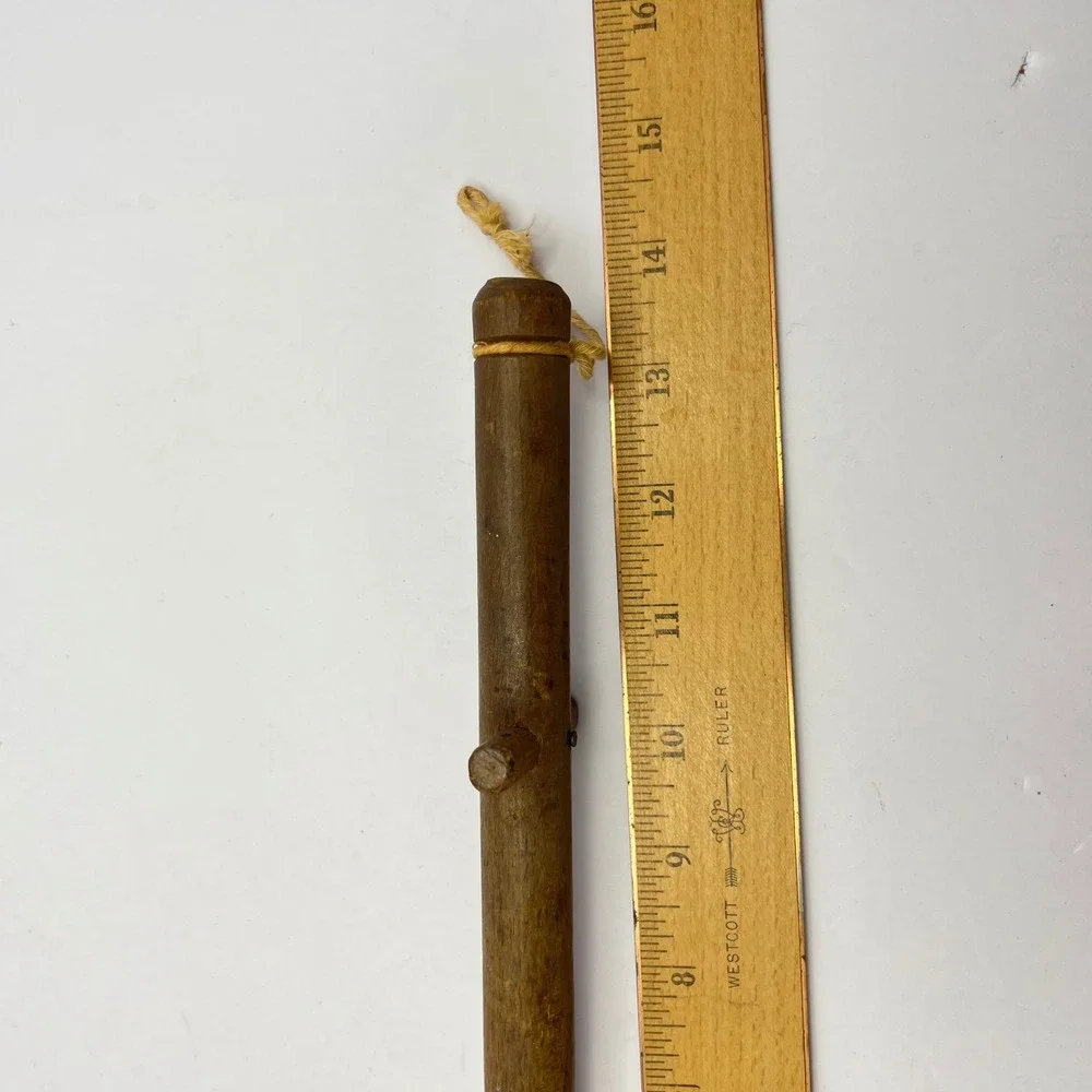 RARE Antique Wooden Dough Spoon 14